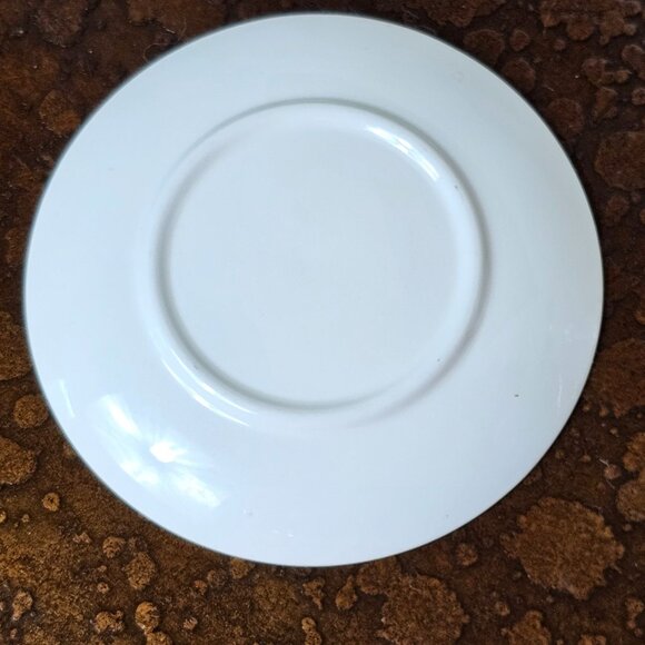 Vintage Porcelain Cup Saucer Set George Washington Print Gold Trim Valley Forge - Picture 8 of 8